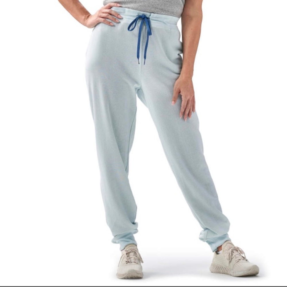 Light blue women’s Reebok joggers size large